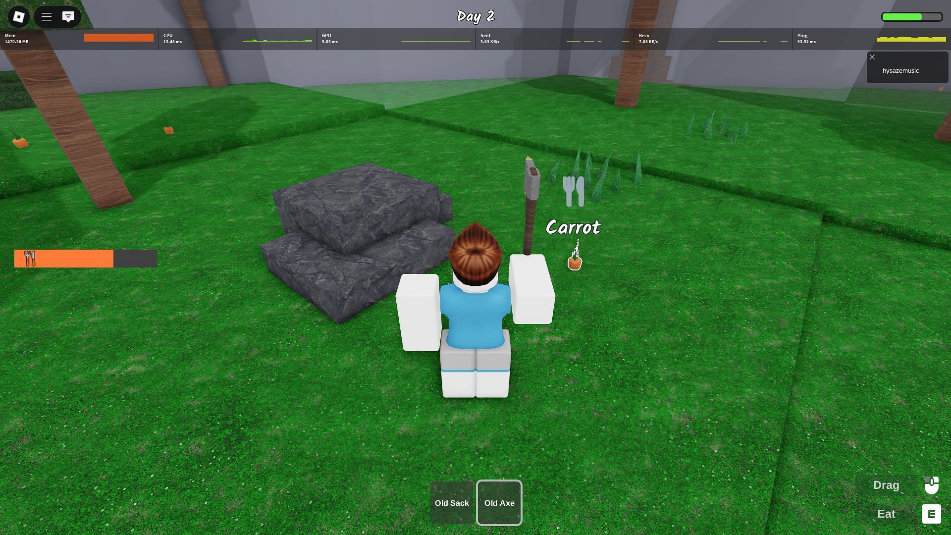Carrot is the most common crop (Image via SK Gaming || Roblox)